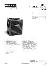 To receive the lifetime compressor limited warranty (good for as long as you own your home), lifetime heat exchanger limited warranty (good. Goodman Mfg Heating System Gsh13 Gsh13 User Manual Manualzz