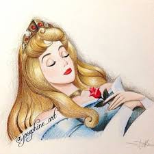 Once Upon A Dream Princess Aurora Sleeping Beauty A Stunning Portrait For The S Sleeping Beauty Art Beauty Art Drawings Disney Princess Drawings