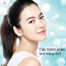 Trong các loại kem dưỡng, thành phần nào làm trắng da?