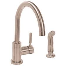 Search single hole kitchen faucets here. Premier Part 65821w 1001 Premier Essen Single Handle Kitchen Faucet With Side Spray In Chrome Single Handle Kitchen Faucets Home Depot Pro