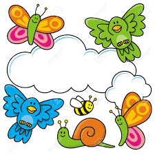 Resultado de imagen de mariposa y abejas