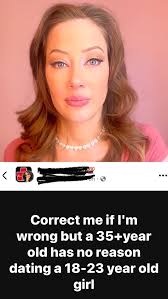 Men’s response to this ‘correct me if I’m wrong but a 35+ year old has no  business dating an 18-23 year old’ #facebookcomments #facebook #men #agegap