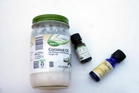If your coconut oil has solidified, simply melt the oil by placing a small amount in your palm and rubbing your hands together. Overnight Coconut Oil Hair Mask With Three Ingredients Diy Candy