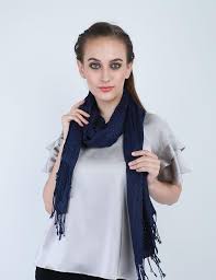 Birthday Gift For Fiance Female Indian Navy Blue Indian Rayon Women Scarf Accessory Scarves Gift For Etsy You Can Also Purchase From Our What S App No Is 91 Womens Scarves Long Scarf Scarf Gift