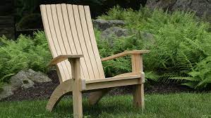 In most situations, you will want to use pressure treated wood. Modern Adirondack Chair Finewoodworking
