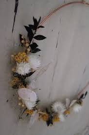 Bespoke Dried Flower Crown Metal Circle Dried Flowers Flower Decorations Flowers