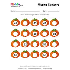 free printable missing numbers worksheets kiddoworksheets