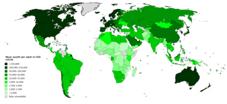 List of countries by wealth per adult - Wikipedia