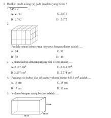 Yuk kita mulai berlatih soal uas matematika kelas 5 kurikulum 2013. Soal Pat Ukk Kelas 5 Matematika Sd Mi Kurikulum 2013 Tahun 2020 File Pembelajaran Kurikulum2013