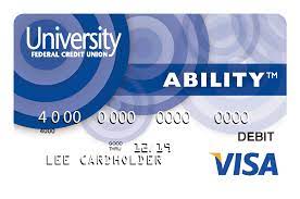 This visa card sports the best features of our premium crimson card and earns you rewards points every time you make a purchase.* University Federal Credit Union Concepts Unlimited