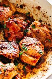 Juicy Stove Top Chicken Thighs Perfectly Golden Tender And Juicy Skinless And B Boneless Chicken Thigh Recipes Chicken Thigh Recipes Grilled Chicken Thighs