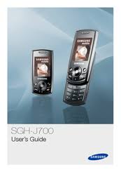06/12/2009 liberado el samsung de orange . Samsung Sgh J700 Manuals Manualslib