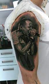 Chester Bennington Tattoo By Basia Limited Availability Revelation Tattoo Studios Northampton Chester Bennington Tattoo Linkin Park Tattoo Studio