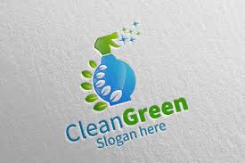 Cleaning Service Vector Logo Design Graphic By Denayunecf Creative Fabrica