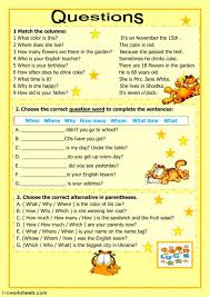 Question Words Interactive And Downloadable Worksheet You Can Do The Exercises Onlin This Or That Questions Wh Questions Worksheets English Teaching Materials