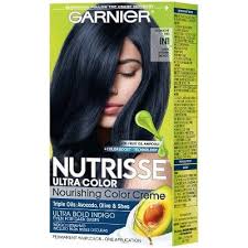 Garnier Nutrisse Ultra Nourishing Color Creme In1 Dark Intense Indigo Indigo Hair Hair Color Indigo Hair Color
