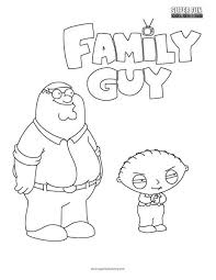 Family guy is an american animated sitcom created by seth macfarlane for the fox broadcasting company. Family Guy Coloring Sheet Super Fun Coloring