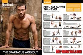 men s health the sparticus workout