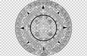 aztec calendar stone aztec empire maya civilization drawing others miscellaneous calendar symmetry png klipartz aztec calendar stone aztec empire maya