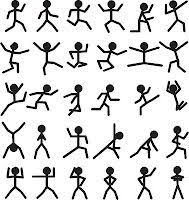 Eb310f45c123bbb549e9fabbf70067a9 Jpg 189 200 Stick Figure Drawing Flip Book Animation Stick Drawings