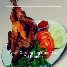 We did not find results for: Ayam Goreng Ingkung Utuh Isi Bumbu Bu Ranti Jogja Ayam Goreng Bu Ranti