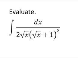 U G L Y Integral With U Substitution Calculus Evaluation Substitute