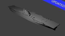 See more ideas about essex class, aircraft carrier, warship. Essex Class Aircraft Carrier 3d Models Stlfinder