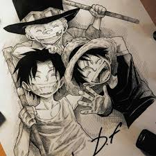 Download now 5 video tutorial menggambar anime dengan pensil ids. Gambar Anime One Piece Keren Pensil