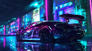 Maybe you would like to learn more about one of these? Maklaren Cyberpunk Chrome Color 4k V Razreshenii 1920x1080 In 2021 Car Wallpapers Supercars Wallpaper Neon Car