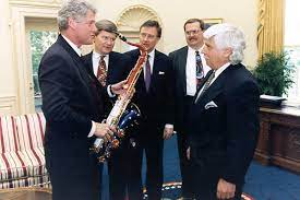 Discover and share the best gifs on tenor. Psa Bill Clinton S Saxophone Is On View At The Met Artnews Com