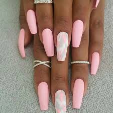 Here we have coffin nails with pink and white ombre chrome. 41 Nail Art Ideas For Coffin Nails The Goddess