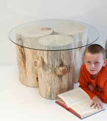 This Guy Makes Custom Tree Bases If You Are Still Interested In This Option Coffee Table Tree Stump Trio Natur Tree Stump Table Stump Table Stump Coffee Table