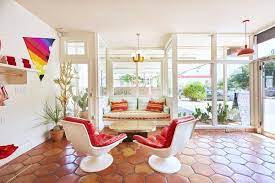 However, today we're going to turn back the clock a bit and pay homage to a time when mid century modern tile bathroom design still had a sense of funky flair that makes it so unique. Best 24 Modern Living Room Chair Terra Cotta Tile Floors Design Dwell