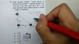 Maybe you would like to learn more about one of these? Gaya Gravitasi Soal Resultan Gaya Fisika Sma Youtube