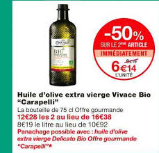 Offre Huile D Olive Extra Vierge Cauvin Bio Chez Super U