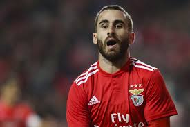 He plays as a forward for sl benfica in the port. Rafa Silva