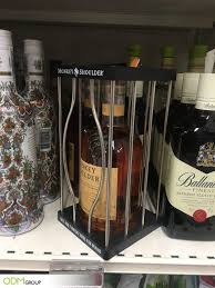 Miniature (1.5 oz/44 ml then 1.7 fl oz/50 ml). Bottle Glorifiers Attractive Mini Pos Display From Monkey Shoulder