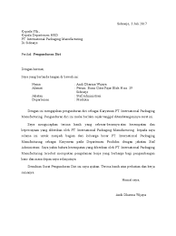 Mulai dari kejenuhan atau bosan, ketidak cocokan dengan. Contoh Surat Pengunduran Diri Karyawan