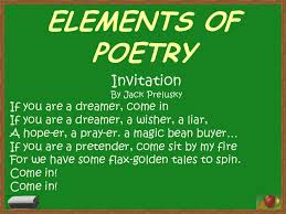 elements of poetry