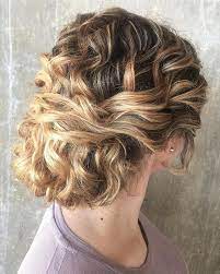 25 Easy To Do Curly Updos For Any Occasion Curly Hair Styles Naturally Natural Curls Hairstyles Curly Hair Styles
