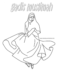 Apalagi kalau gambar mewarnai nya sudah siap. Contoh Gambar Gambar Mewarnai Wanita Muslimah Kataucap