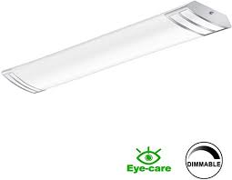 Contractor select lbl4 4 ft. Faithsail 4ft Led Light Fixture 50w 5600lm Flush Mount Linear Lights 4000k 1 10v Dimm Kitchen Lighting Kitchen Led Lighting Kitchen Lighting Fixtures Ceiling