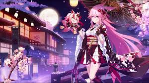 Animated video from anime for wallpaper engine. Top Edm Wallpaper Video 4k Anime Pr7 Honkai Impact 3 Cherry Blossom Youtube