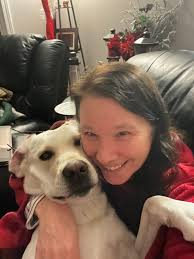 This is my girl Charlotte. She's bananas about bananas. ￼she is my best  friend in the hole world and definitely my shadow ￼my name is Tammy and I  am so very excited