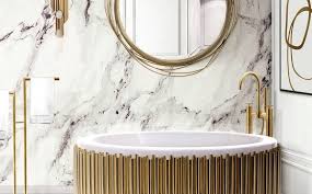 These stunning luxury bathrooms bring inspiration on layout, contemporary bathtubs. 5 Luxury Bathroom Ideas That Are In The Coveted Magazine 2019 Selectio