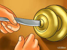 This method will also work with a flattened paperclip or a very small butter knife. How To Open A Door With A Knife 6 Steps With Pictures Wikihow