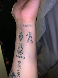 Pin On Handpoked Stick And Poke Tattoos