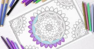 Parents may receive compensation when you click through and purchase from links contained on this website. Mandala Coloring Page Coloring For Adults Easy Peasy And Fun