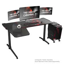 Eureka Ergonomic L Shaped 60 Large Home Office Gaming Computer Desk L60 Black Gaming Computer Desk Gaming Computer Table Pc Gaming Desk