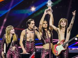 The second best place is this. Eurovision 2021 Maneskin Triumph For Italy In Rotterdam Eurovision The Guardian